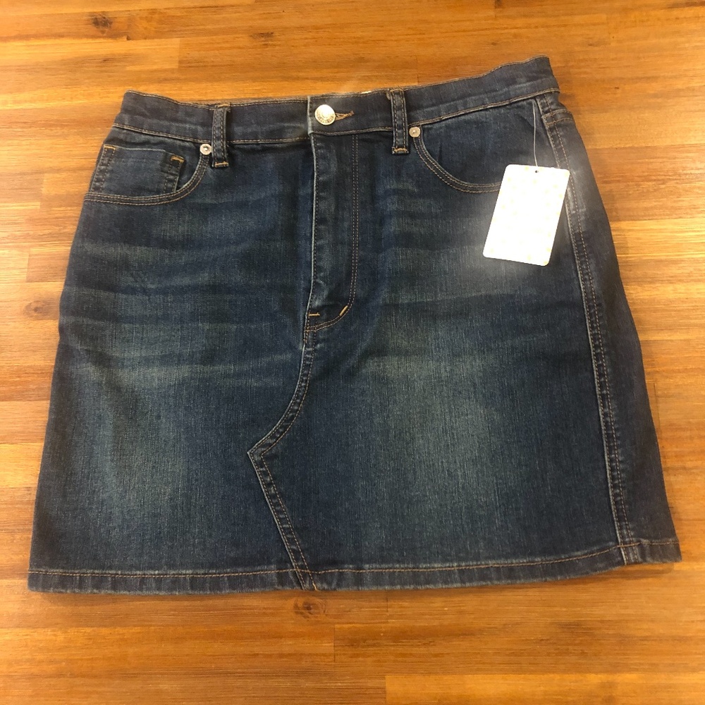 Free People Denim Skirt